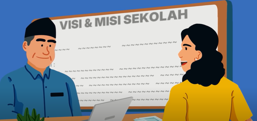 Komunikasi Visi, Misi, dan Program Sekolah